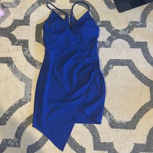 Homecoming blue dress worn once
